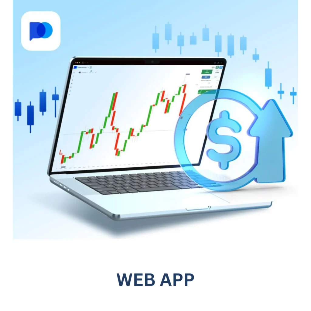 Pocket Option web app.